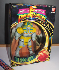 Mighty Morphin Power Rangers Evil Space Aliens King Sphinx Bandai 93 Sealed Toy