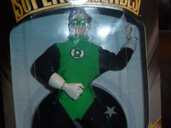 HASBRO DC SUPERHEROES 9 INCH FIGURE BOXED AQUAMAN GREEN ARROW LANTERN 3 FIGURES