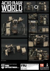 ACID RAIN / ANNEX 2179 1/18: FAV-A106 Sand Waterstrider QM3s *US Seller*