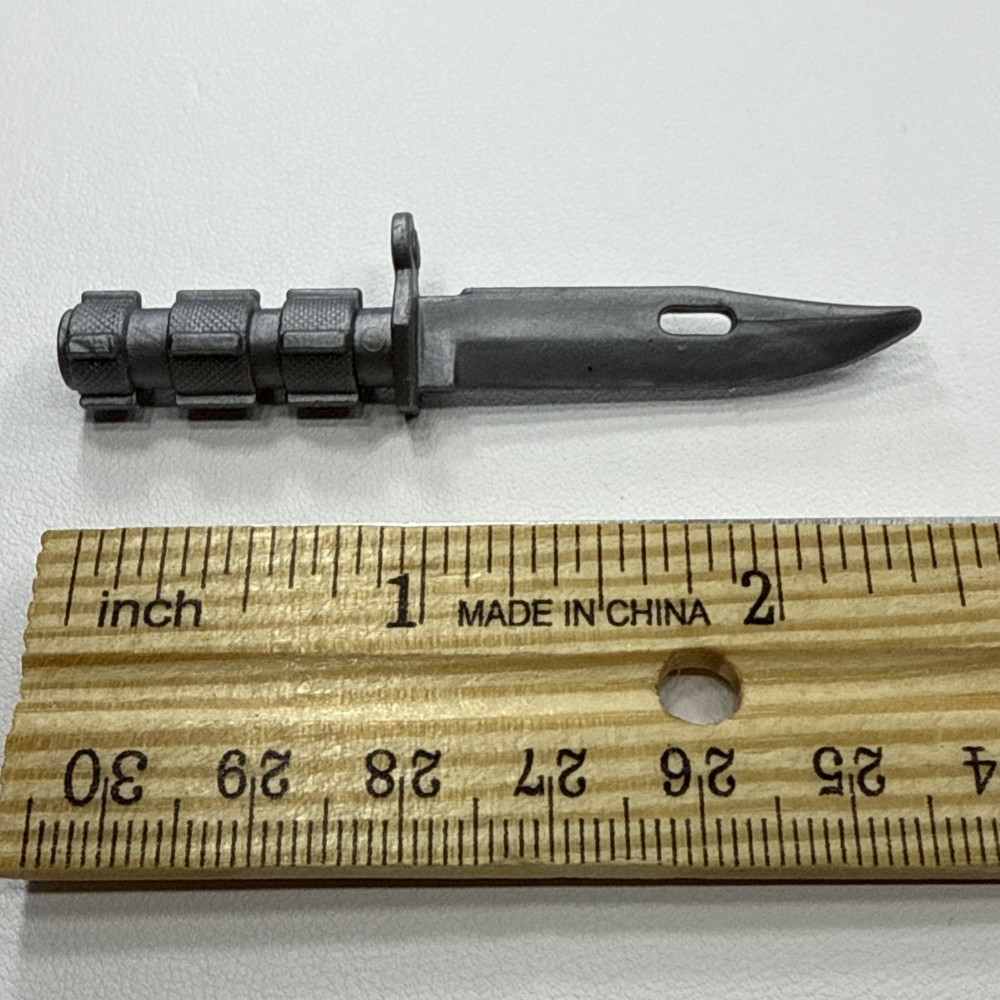 GI JOE 12”- Knife All Silver 1/6 ScalenDragon 21st Century Power Team CL