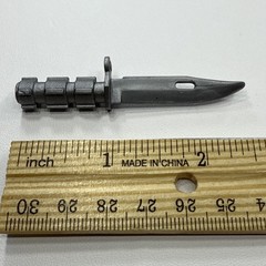 GI JOE 12”- Knife All Silver 1/6 ScalenDragon 21st Century Power Team CL