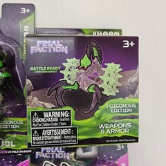 Final Faction Kharn General Diabol Hive Class Drone Synthoid Collection Set of 4