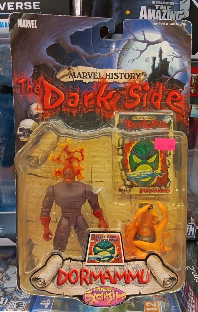 Marvel History The Dark Side 2000 Dormammu 6″ Action Figure NSIB