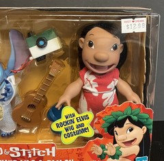 Disney Rockin’ Elvis Lilo & Stitch Figure Set 2002 Hasbro (Box has been opened)