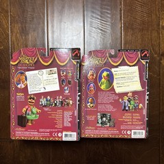 lot o 2 The Muppet Show 25 Years Kermit The Frog & Fozzie Vac ToyFare Exclusive