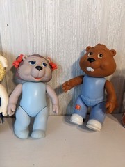 Vintage 1984 TOMY Get Along Gang Dress Up Figures Set Of 5 EUC