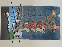 TINTIN A4 File Folder [lot of 2] CLEAR Sleeve Protector Organizer for Paper Docs
