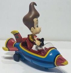 2001 Mattel JIMMY NEUTRON BOY GENIUS STRATO XL ROCKET