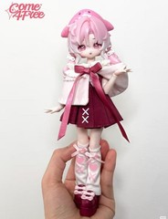 Come4Free Shark Luo Xia Sea Gems 15.8cm/6.2In Bjd Dressable Action Figure Gift
