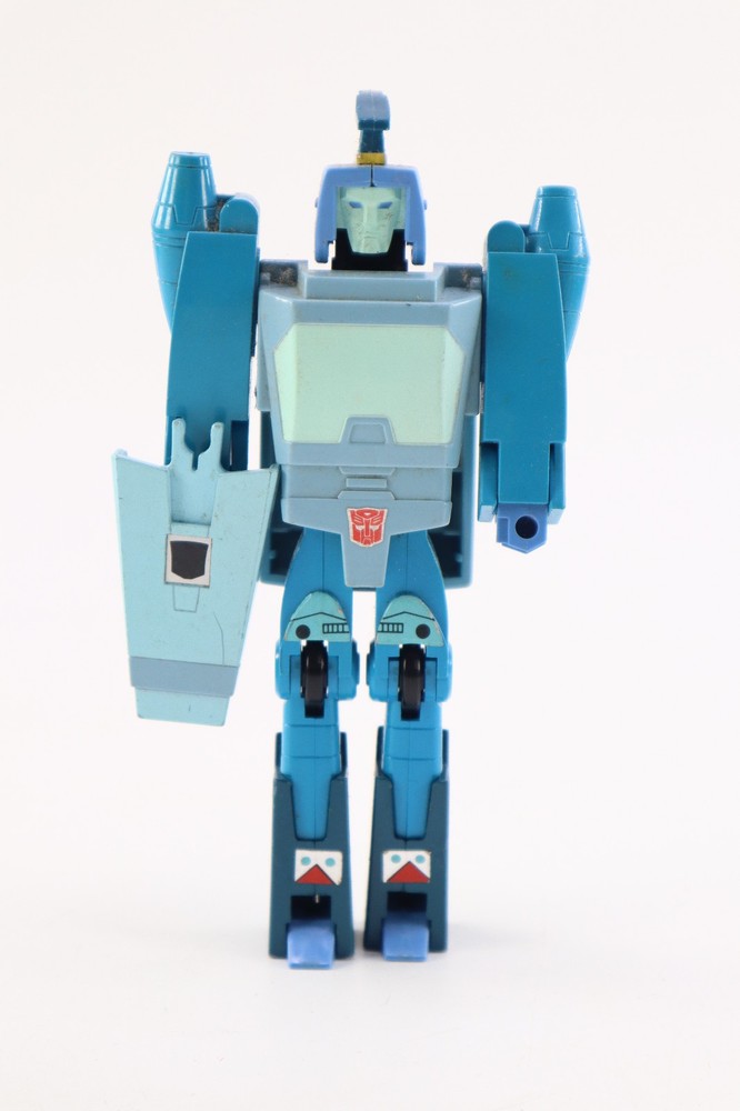 1986 G1 Transformers Blurr With Shield Vintage Action Figure