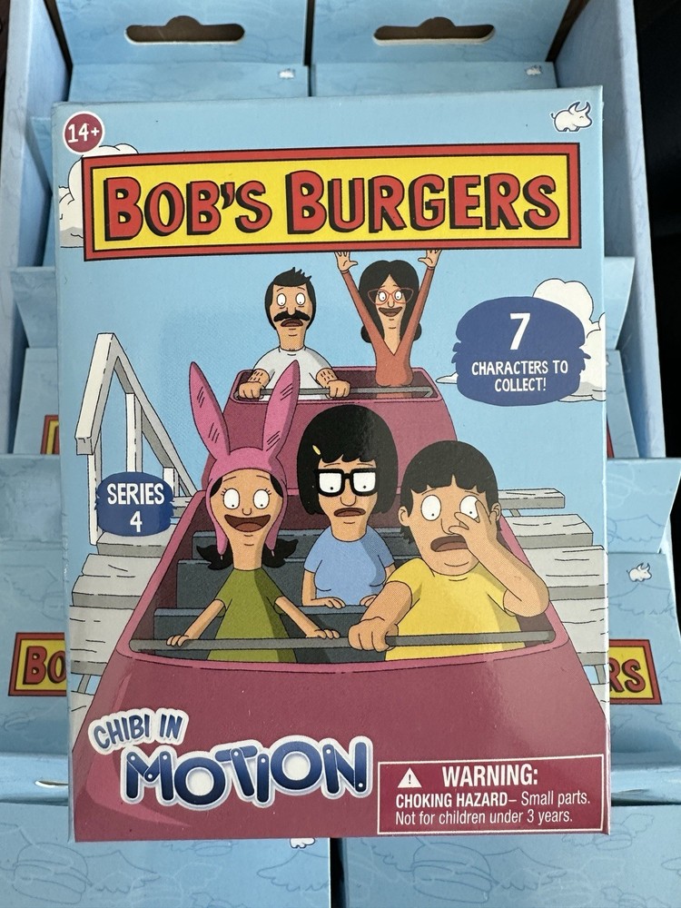 Bob’s Burgers Chibi In Motion Series 4 – 12 Sealed Blind Boxs
