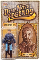 Dime Novel Legends 1:18 scale (4″) old west action figure Cavalry Officer J.G.