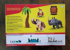 2.5″ DONKEY KONG JUNGLE ADVENTURE Diorama Super Mario Nintendo Diddy Rambi Rhino