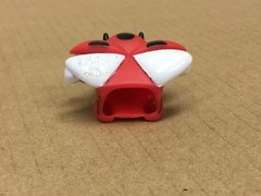 2001 Pokemon Finger Puppet Ledian #166 Gotta Catch Them All Nintendo Bandai