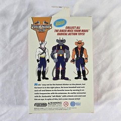 Biker Mice From Mars THROTTLE w Sprocket Launcher Hotdog Nacelle Figure 2024 New