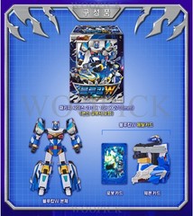 Metal Cardbot W Season3 IGNYX+BLAION+BLUE COP W Set Transformer Robot Ignix 2026