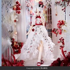 9Pcs Paradox World 18.2cm/7.1″ Bjd Doll Dressable Action Figures Official All In