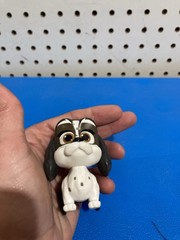 Disney Jr. Puppy Dog Pals Lollie Figure -Travel Pets Spaniel Wheelchair Toy