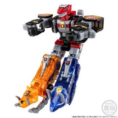 Super minipla SMP Daizyujin Mighty Morphin Power Ranger Megazord Clear Ver.