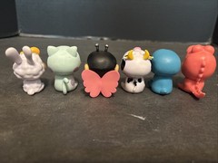Lot of 6 Crayon Shin-Chan Blind Box Toy Figures PVC Cake Topper Figures