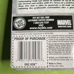 Toy Biz Marvel Heroes Doc Ock Miniature Poseable Action Figure Green Silver