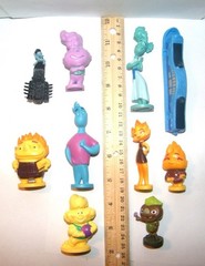 Disney Pixar Elemental Movie Toy Figure Set of 12 with 10 Figures, 2 stickers