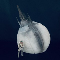 Hoth Rebel Ion Cannon For 3.75 in (1:18) Figures (Painted)
