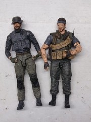 Call of Duty Modern Warfare Captain John Price 6.5 Inches & Frank Woods: 2 Total