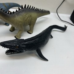 Lot Of 10Misc sizes Plastic Dinosaurs. Varies Types Excellent Vintage 2000s