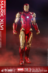 HOT TOYS MMS489-D25 Iron Man Mark 46 XLVI Concept Art Version