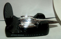 5 Vintage 1990’s Star Wars Die-Cast Metal & Plastic Figurines