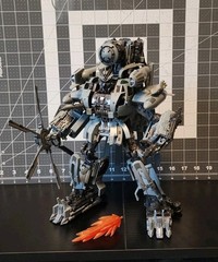 Transformers Takara Tomy Masterpiece Movie Series MPM-13 Blackout incomplete