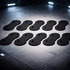 Double Peg 6 inch action figure stands! (qty 10 pieces)