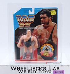 Andre the Giant AFA GRADED 80 80/85/90 WWF Series 1 12-Back 1990 Age 4 & Up Text