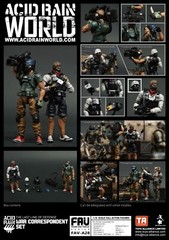 10502 TA ACID RAIN FAV-A28 War Correspondent Set 3.75 1/18