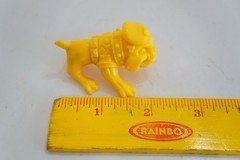 TMNT Ninja Turtles Raph the Green Teen Beret Biting Bulldog Buddy Vintage Figure