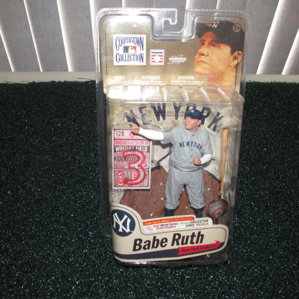 McFarlane Babe Ruth NY Yankees Cooperstown Series 7 (Ticket Chase) Please Read