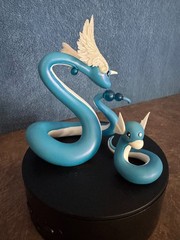 Dragonair and Dratini Figure Set – New Style Pokemon – TAKARA TOMY – Brand New