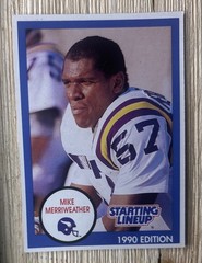 Vtg 1990 Starting Lineup Mike Merriweather Minnesota Vikings Action Figure READ
