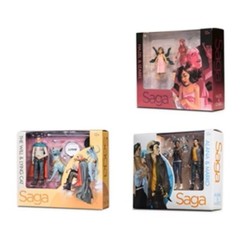 SAGA Hazel & Izabel, Alana & Marko, The Will and Lying Cat Action Figure 2-Pack