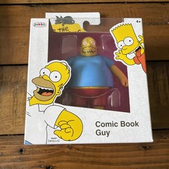 The Simpsons COMIC BOOK GUY Jakks Pacific Action Figure 2.5” WAVE 3 New
