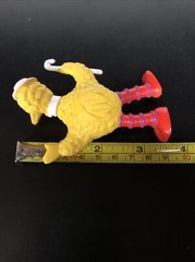 Vintage TAP DANCING big bird Tara Toy PVC Muppets SESAME STREET Hat B1