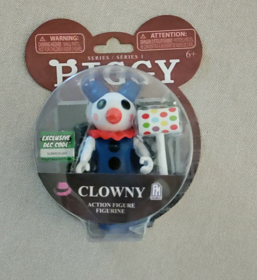 Roblox PIGGY Series 1 CLOWNY 3.5″ Action Figure -With DLC Code- NEW