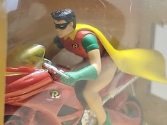 DC COMICS CORGI THE ROBIN CYCLE W/ROBIN 2005- 1:16 DIE CAST NIB