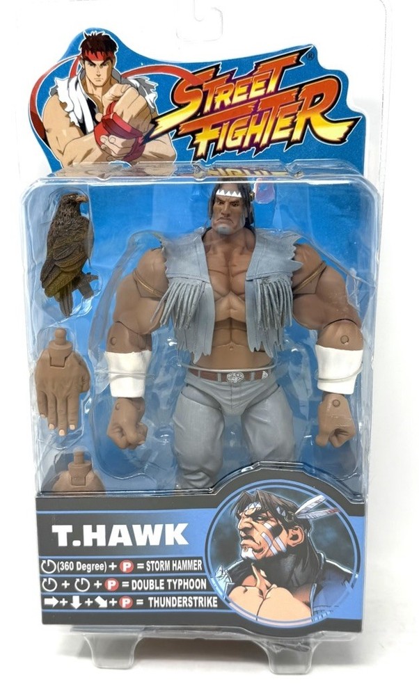 2005 SOTA TOYS STREET FIGHTER CAPCOM T Hawk ROUND 2 Figure NEW MISB NIB SEALED