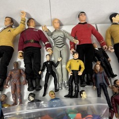 Playmates 90s Star Trek Loose Lot of 200 Action Figures