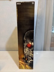NECA Reel Toys Terminator 2 Endoskeleton Model T-800 w/light up eyes