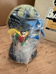 Batman and Robin Statue 1996 Hallmark DC COMICS Golden Age Collection