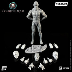 Ethereal Ash Male Court of the Dead Action Figure Blank 1:18th Scale