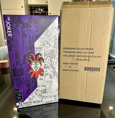 Sideshow Collectibles Exclusive The Joker 1/6th Figure Incomplete Look & Read